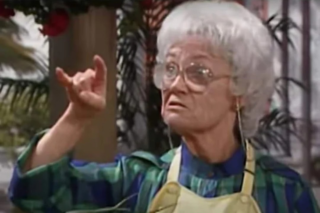 Sophia putting a curse on someone